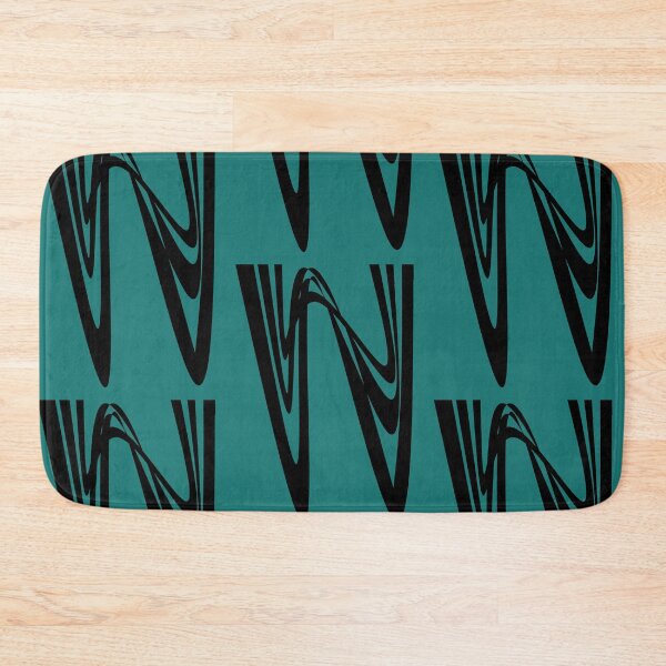 Item preview, Teal Blue With Black Designs designed and sold by DesignsByMuriel.
