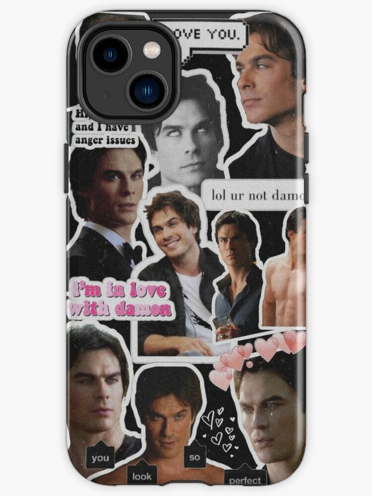 VAMPIRE DIARIES IAN SOMERHALDER COLLAGE iPhone SE 2020 Case Cover