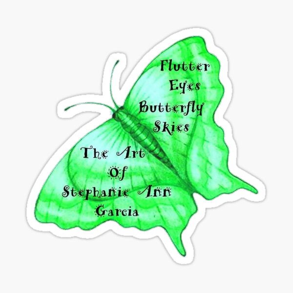 The Art Of Stephanie Ann Garcia Logo Sticker