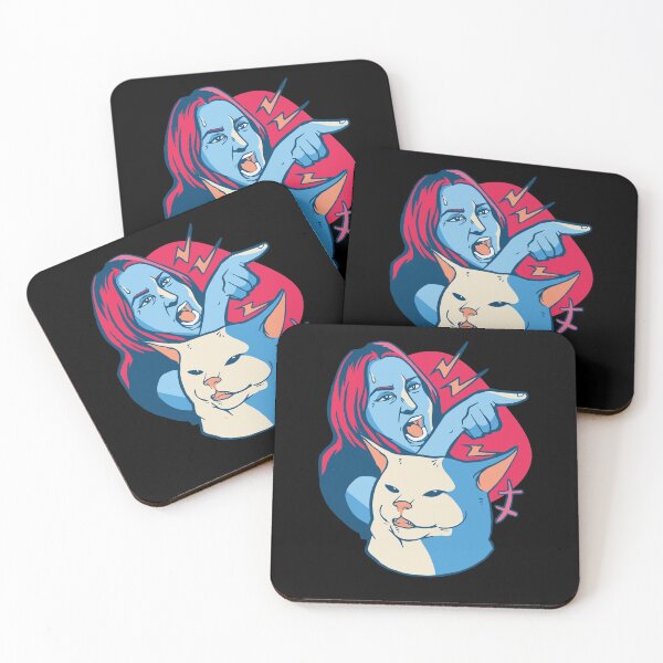 Item preview, Screaming Cat Girl designed and sold by Piztees.