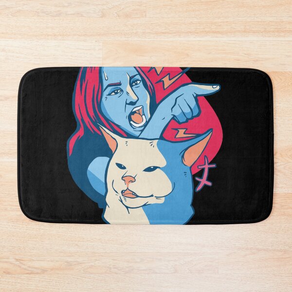 Item preview, Screaming Cat Girl designed and sold by Piztees.