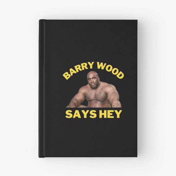 Item preview, Barry wood says Hey designed and sold by MinimalTag.