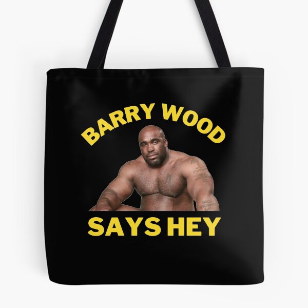 Item preview, Barry wood says Hey designed and sold by MinimalTag.