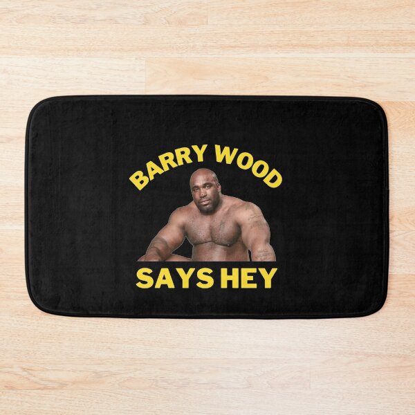 Item preview, Barry wood says Hey designed and sold by MinimalTag.