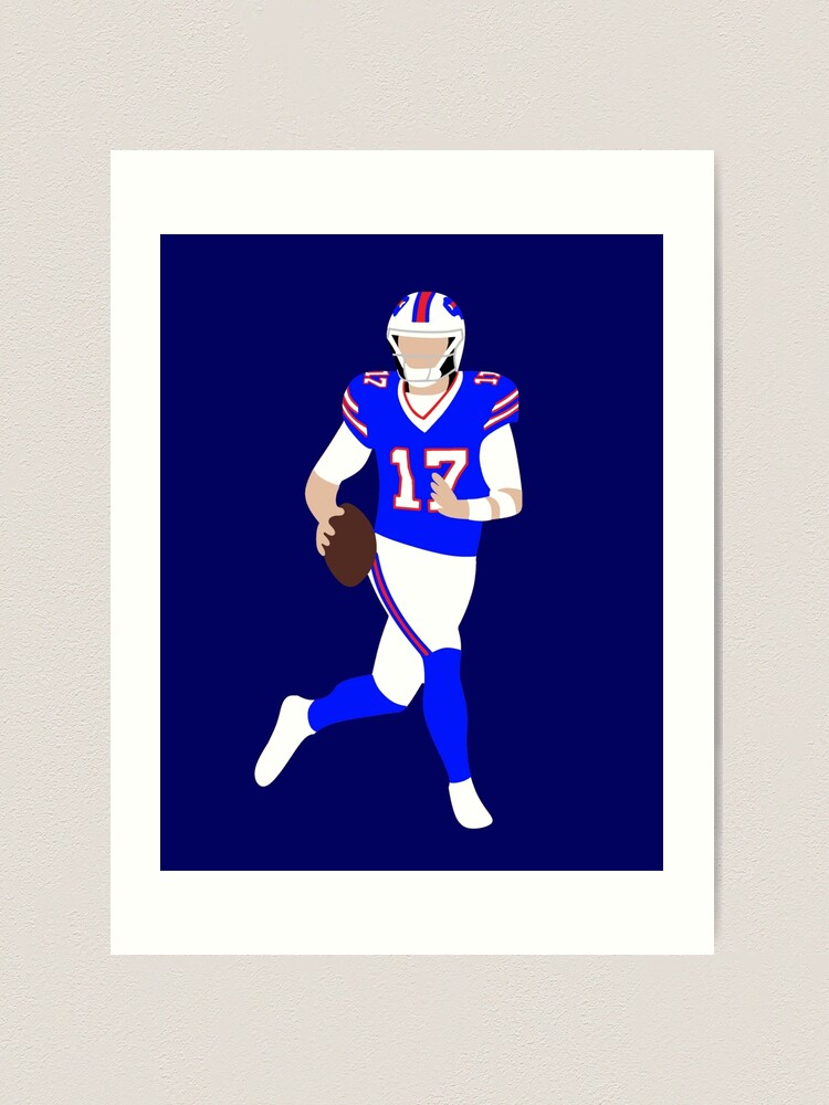 Purchase Josh Allen Portrait Print, Biondo Art Gallery