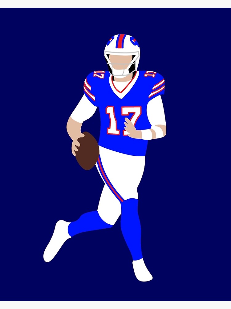 Purchase Josh Allen Portrait Print, Biondo Art Gallery