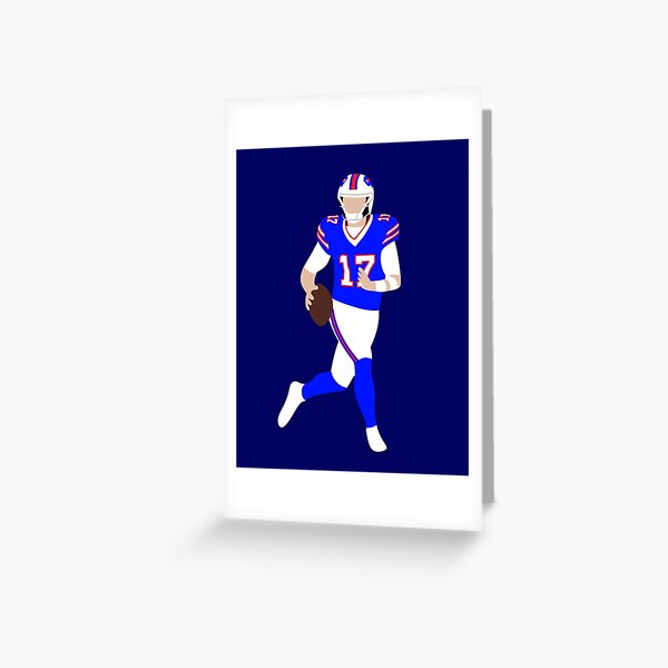 Josh Allen Birthday Card Greeting Card for Buffalo Bills Fan -   in 2023