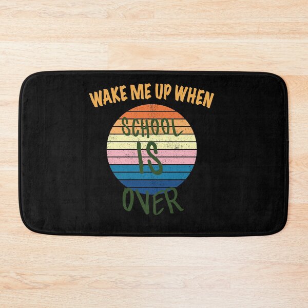 Item preview, Funny Wake me up when School is over Gift   designed and sold by OMCreative.