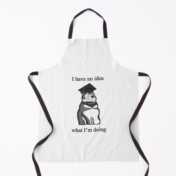 Item preview, Graduation Husky Meme With Text - I have no idea what I’m doing. designed and sold by irchiliart.