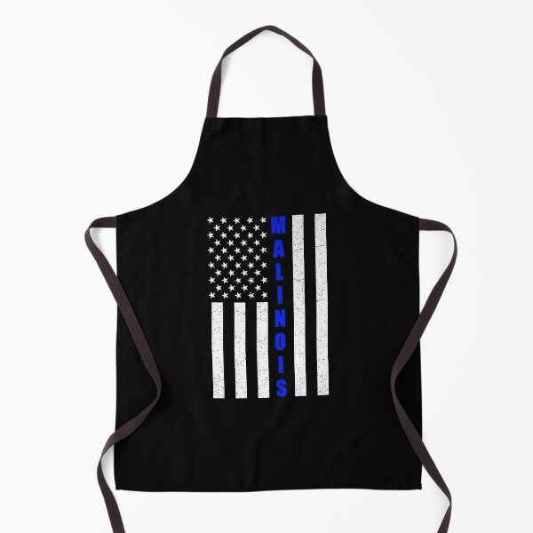 Artikelvorschau, Dünne blaue Linie belgisches Malinois USA-Flaggengeschenk entworfen und verkauft von Malinois Drive.