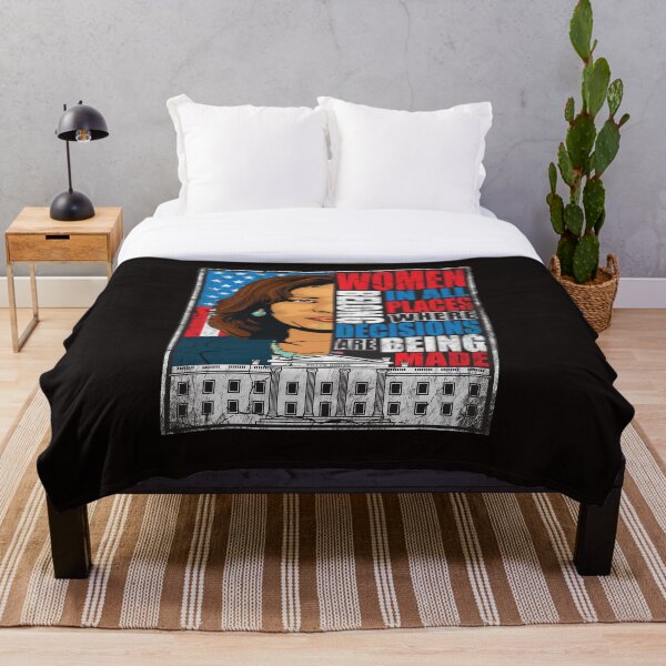 Item preview, Madam Vice President Kamala Harris Shirt 'Women Belong In All Places Where Decisions Are Made'  designed and sold by TrustedNomads.