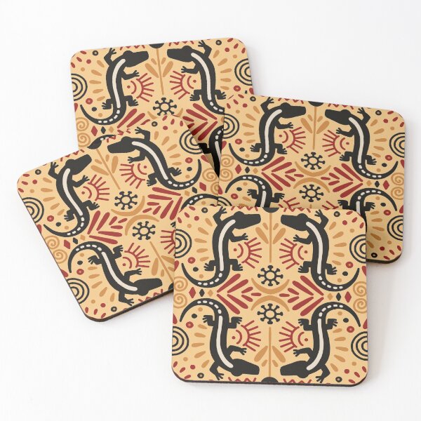 Item preview, African gecco print pattern designed and sold by PG Illustration.