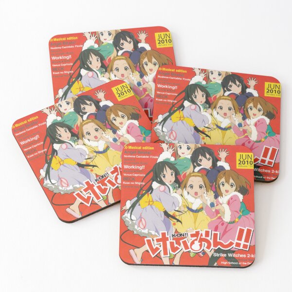 Item preview, K-ON Anime Magazine Cover designed and sold by adriannadam.
