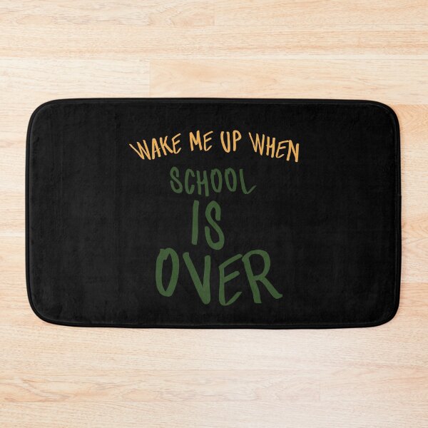 Item preview, Funny Wake me up when School is over Gift   designed and sold by OMCreative.