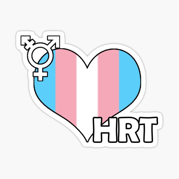 I heart HRT Sticker