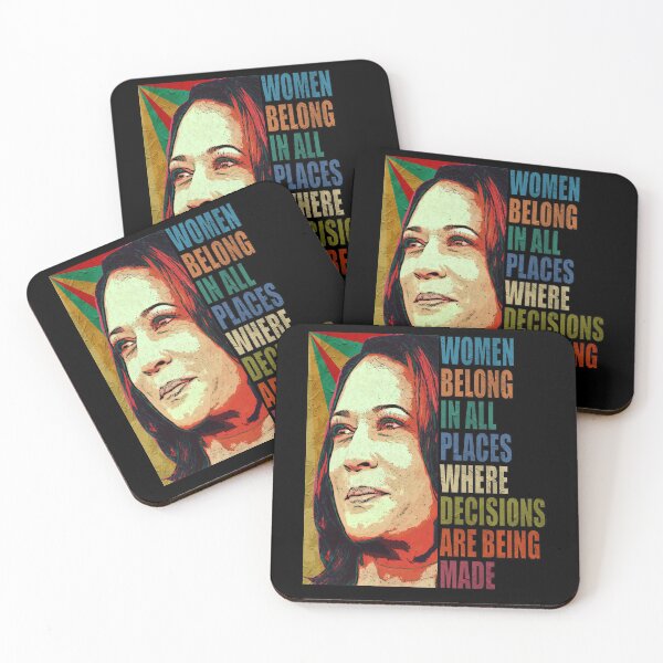 Item preview, Madam Vice President Kamala Harris Shirt 'Women Belong In All Places Where Decisions Are Made'  designed and sold by TrustedNomads.