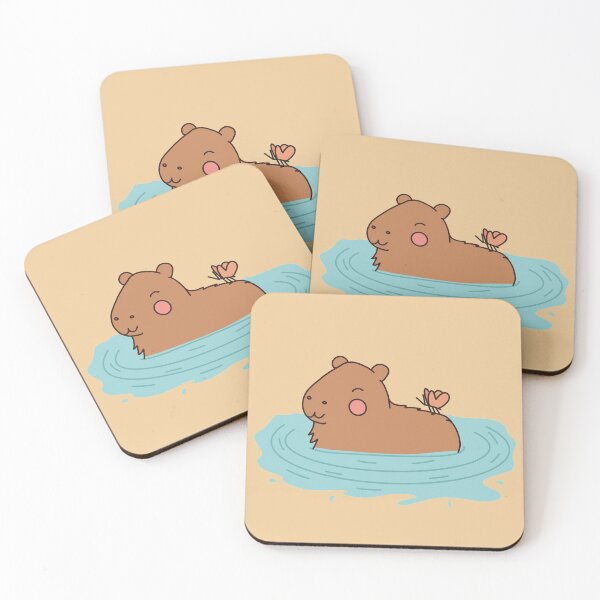 Item preview, Friendly capybara  designed and sold by anaxclf.
