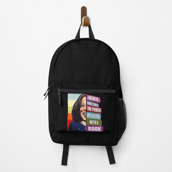 Item preview, Kamala Harris Poster Never Underestimate A Girl With A Book T-Shirt designed and sold by TrustedNomads.
