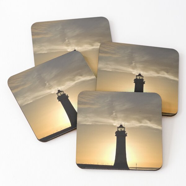 Item preview, Golden sunset lighthouse designed and sold by bcash.