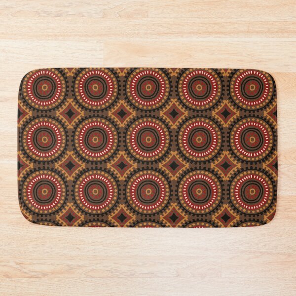 Item preview, Boho chic nonfigurative native African pattern designed and sold by PG Illustration.