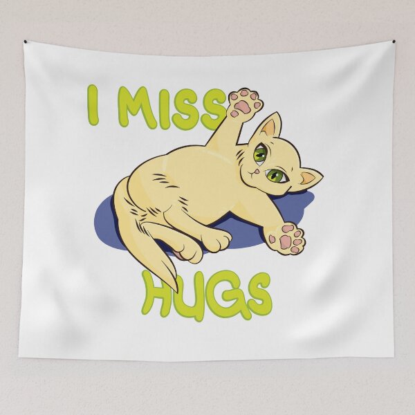 Item preview, I MISS HUGS designed and sold by tryinart.