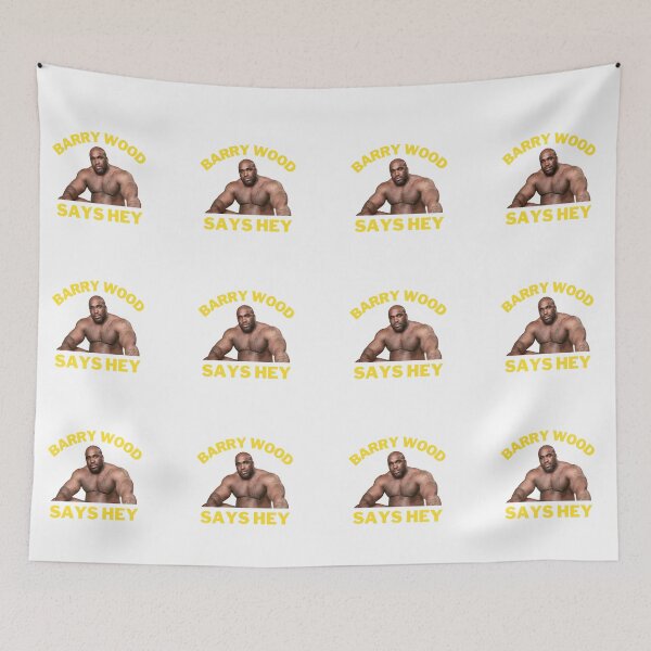 Item preview, Barry wood says Hey designed and sold by MinimalTag.
