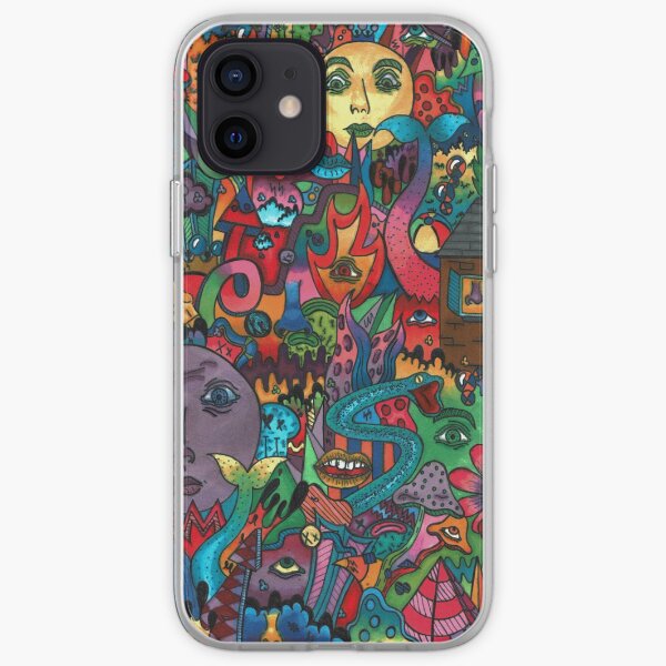 Everything Doodle iPhone Soft Case