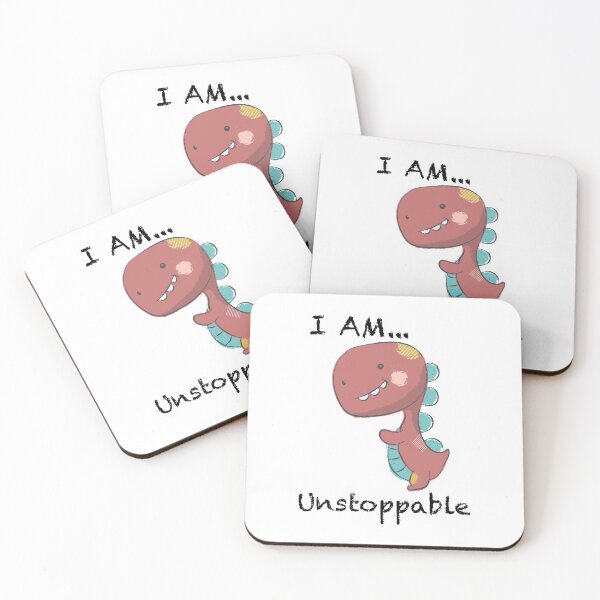 Item preview, I am Unstoppable T-rex Cute Now I am Unstoppable designed and sold by SimoCompany.