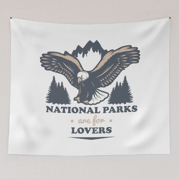 Item preview, National parks are for lovers designed and sold by GraphicBit.