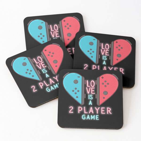 Item preview, Love is a 2 player game Neon Lights designed and sold by Give Me that Pencil.