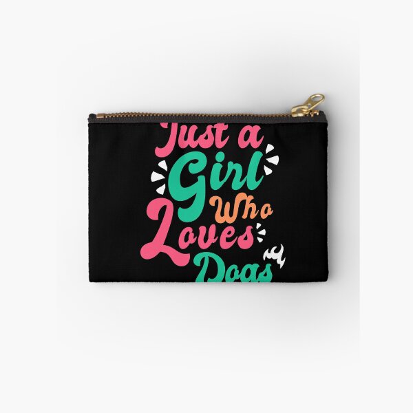 Item preview, Just A Girl Who Loves Dogs Funny Design for Dogs Owners designed and sold by Dexter Freeman.