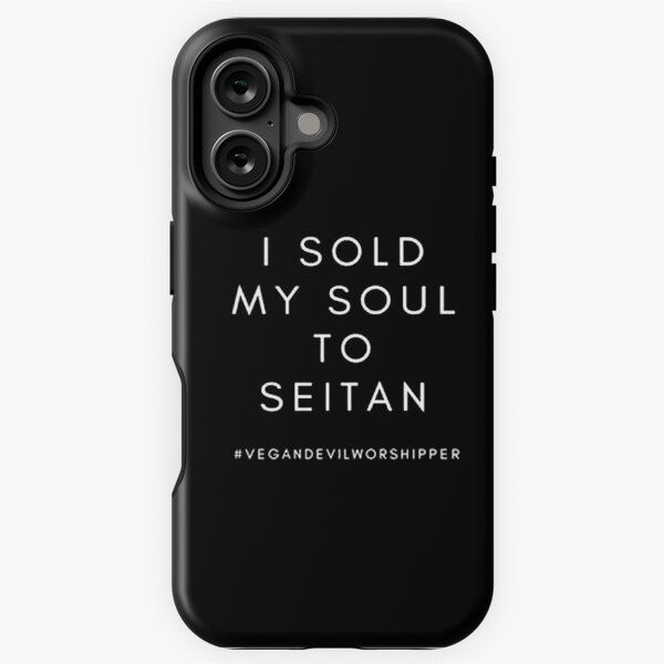 Item preview, Vegan T-Shirt "I Sold My Soul To Seitan" designed and sold by FirSen.