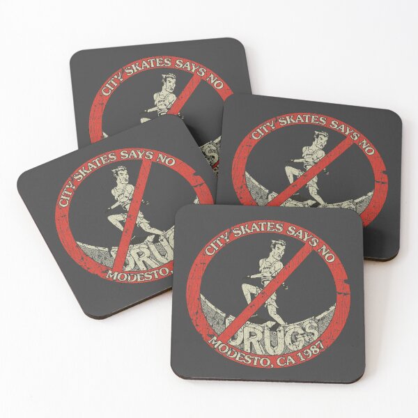 Item preview, City Skates Says No To Drugs 1987 designed and sold by AstroZombie6669.