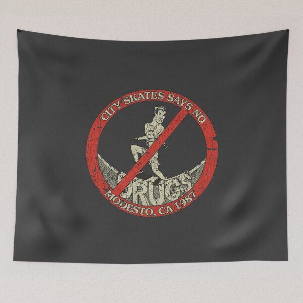 Item preview, City Skates Says No To Drugs 1987 designed and sold by AstroZombie6669.