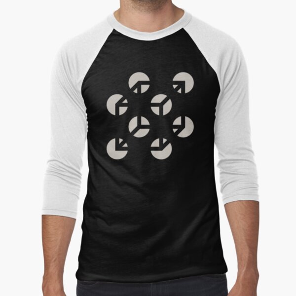 Camiseta ¾ estilo béisbol
