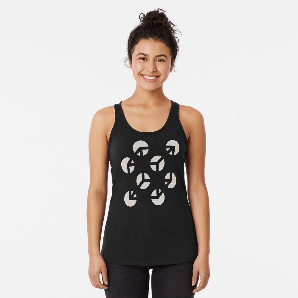 Vista previa del artículo con la obra «Camiseta con espalda nadadora», diseñado y vendido por geekchic.