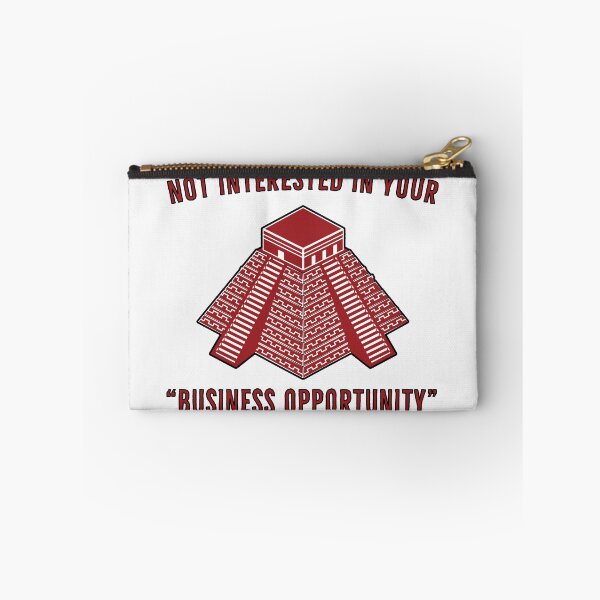Item preview, Pyramid | Not Interested in your Business Opportunity designed and sold by DanLopesMerch.