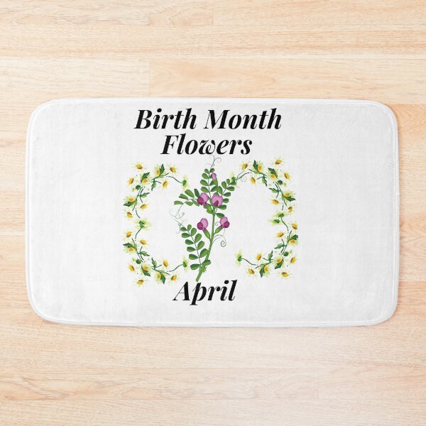 Item preview, Birth Month Flowers April. designed and sold by MacjarrGems.
