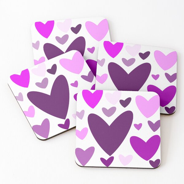 Item preview, Purple Hearts designed and sold by ashshaiv.