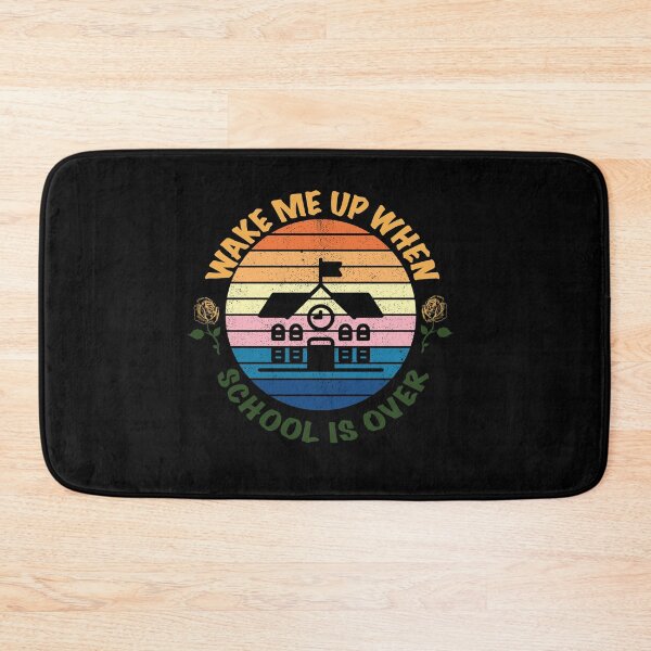 Item preview, Funny Wake me up when School is over Gift   designed and sold by OMCreative.