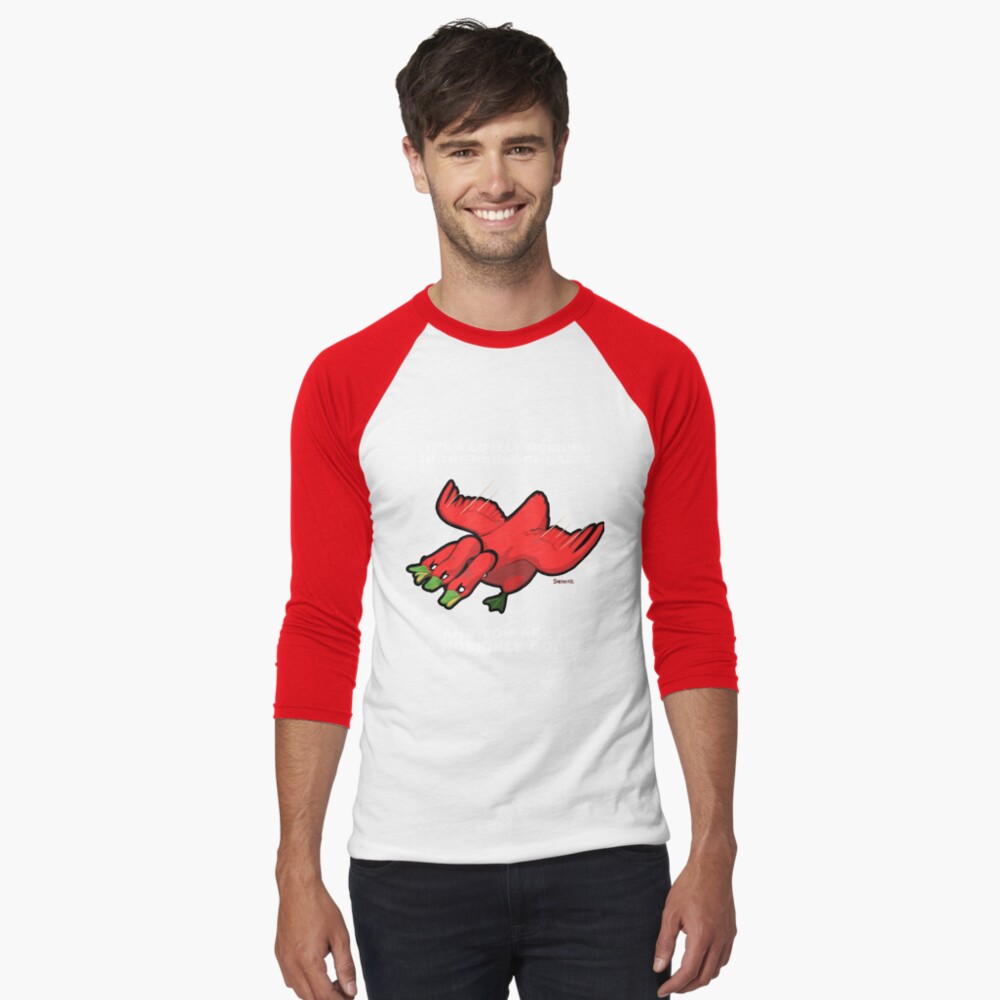 Item preview, Baseball ¾ Sleeve T-Shirt designed and sold by Sabtastic.