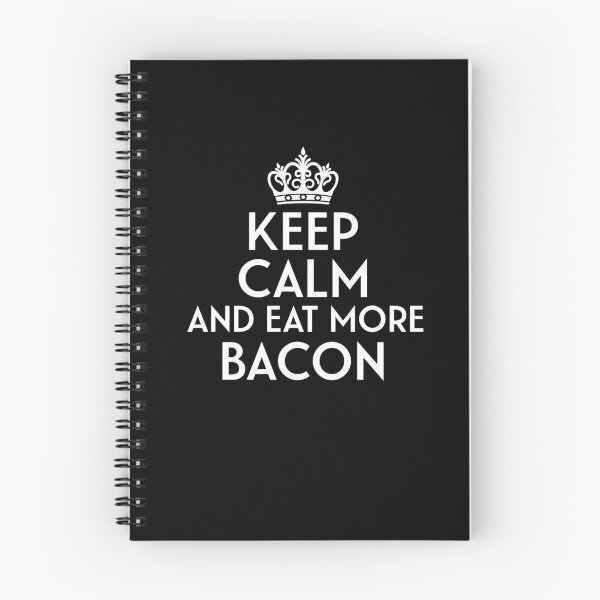 Item preview, Keep Calm and Eat More Bacon designed and sold by OttersDesignsUS.