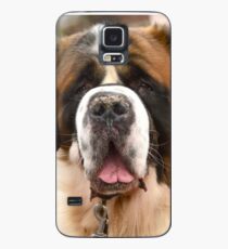 St Bernard dog - ready for a hug! Case/Skin for Samsung Galaxy