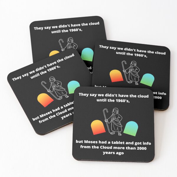 Item preview, Moses Had the Cloud designed and sold by ChristianCoding.