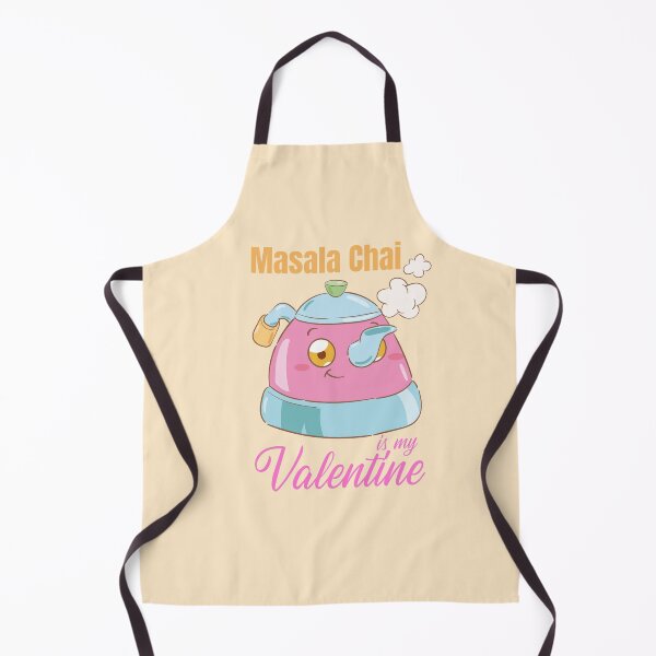 Item preview, Masala Chai is my Valentine Indian Desi Funny designed and sold by Life Is Beautiful.