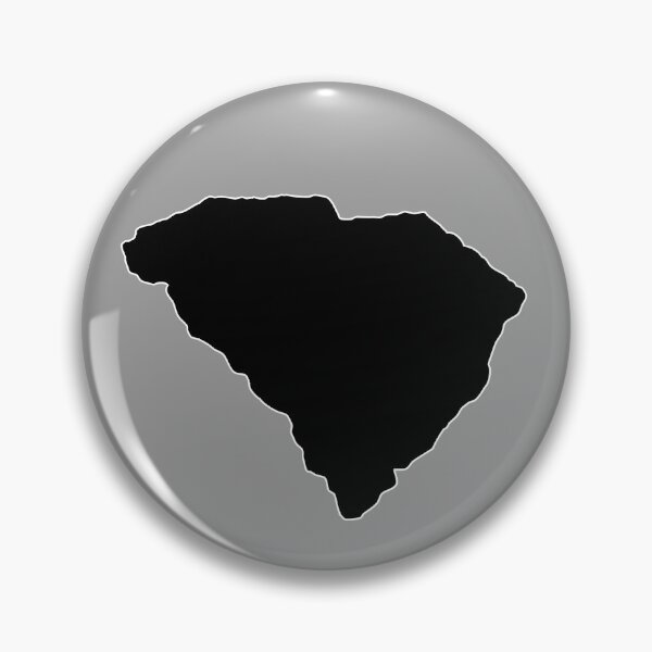 Item preview, Simple Black American State - South Carolina designed and sold by Mustard Prophet.
