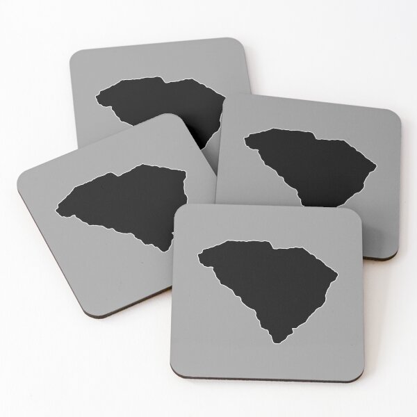 Item preview, Simple Black American State - South Carolina designed and sold by Mustard Prophet.