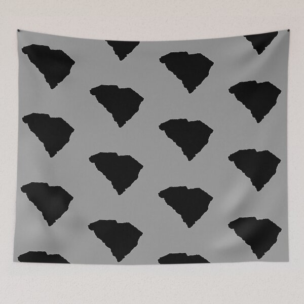 Item preview, Simple Black American State - South Carolina designed and sold by Mustard Prophet.