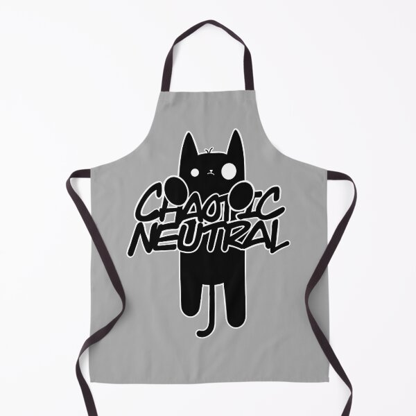 Item preview, Chaotic Neutral Cat designed and sold by RetroTeeTime.