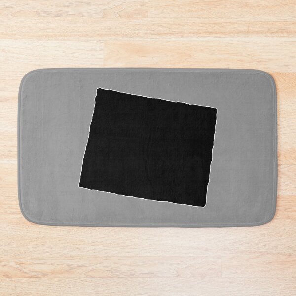 Item preview, Simple Black American State - Wyoming designed and sold by Mustard Prophet.